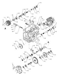 Part Location Diagram of 919-0551A Cub Cadet Actuator, Pto